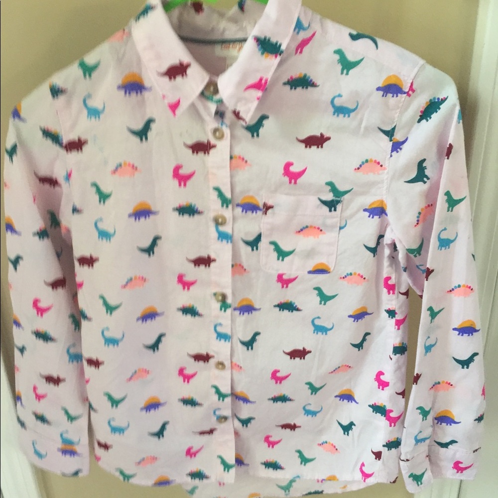 Jack and Jill size 1012 button up shirt